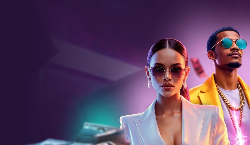 Banner met de bonus Dreh mit Stil tot 6.000 euro en 300 gratis spins